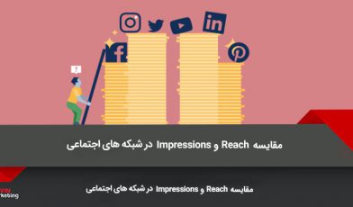 مقایسه Impressions و Reach