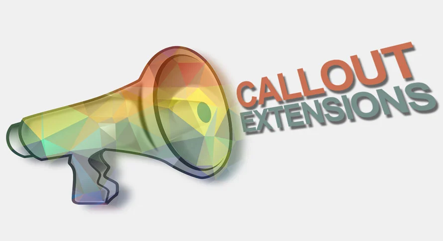 افزونه کال‌اوت (Callout Extension)