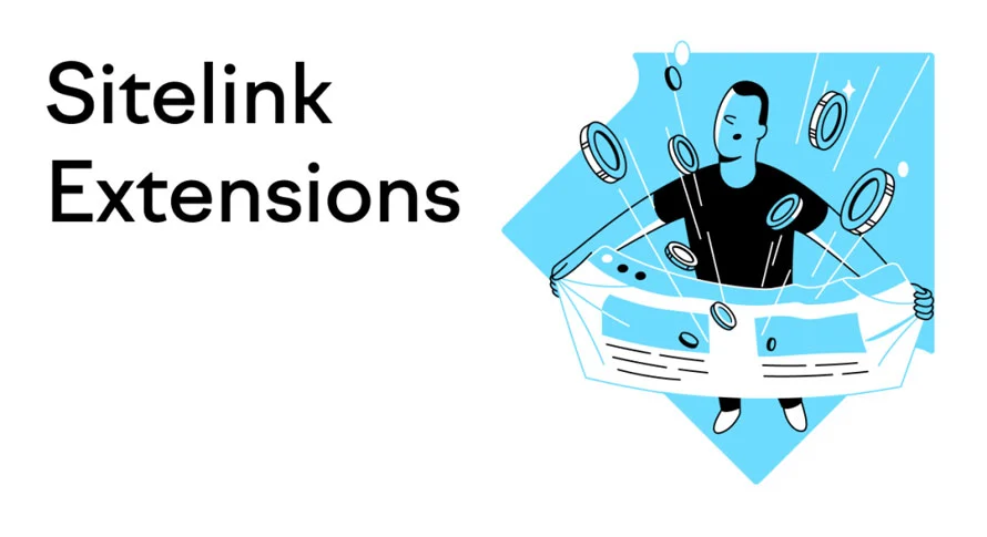 افزونه لینک سایت (Sitelink Extension)