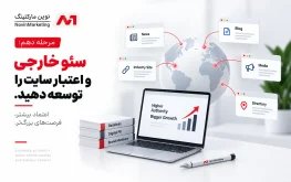 مرحله دهم: سئو خارجی و اعتبار سایت را توسعه دهید.